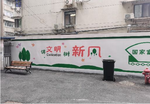 十堰社区墙绘